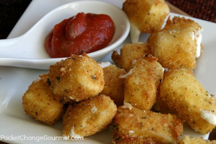 Fried Mozzarella Bites Recipe