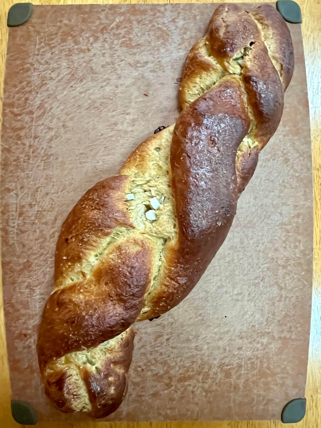 Garlic and Onion Challah Bread Recipe