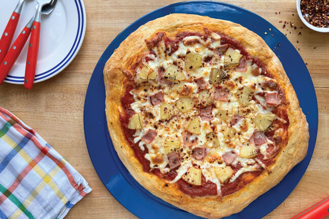Ham and Pineapple Pizza Recipe