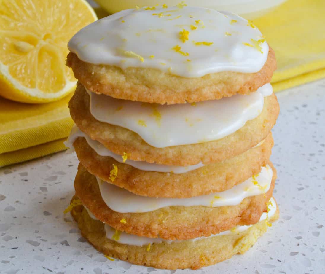 Iced Lemon Cookies Recipe