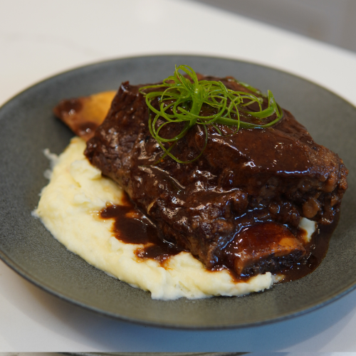 Miso-Braised Short Ribs Tempura Recipe