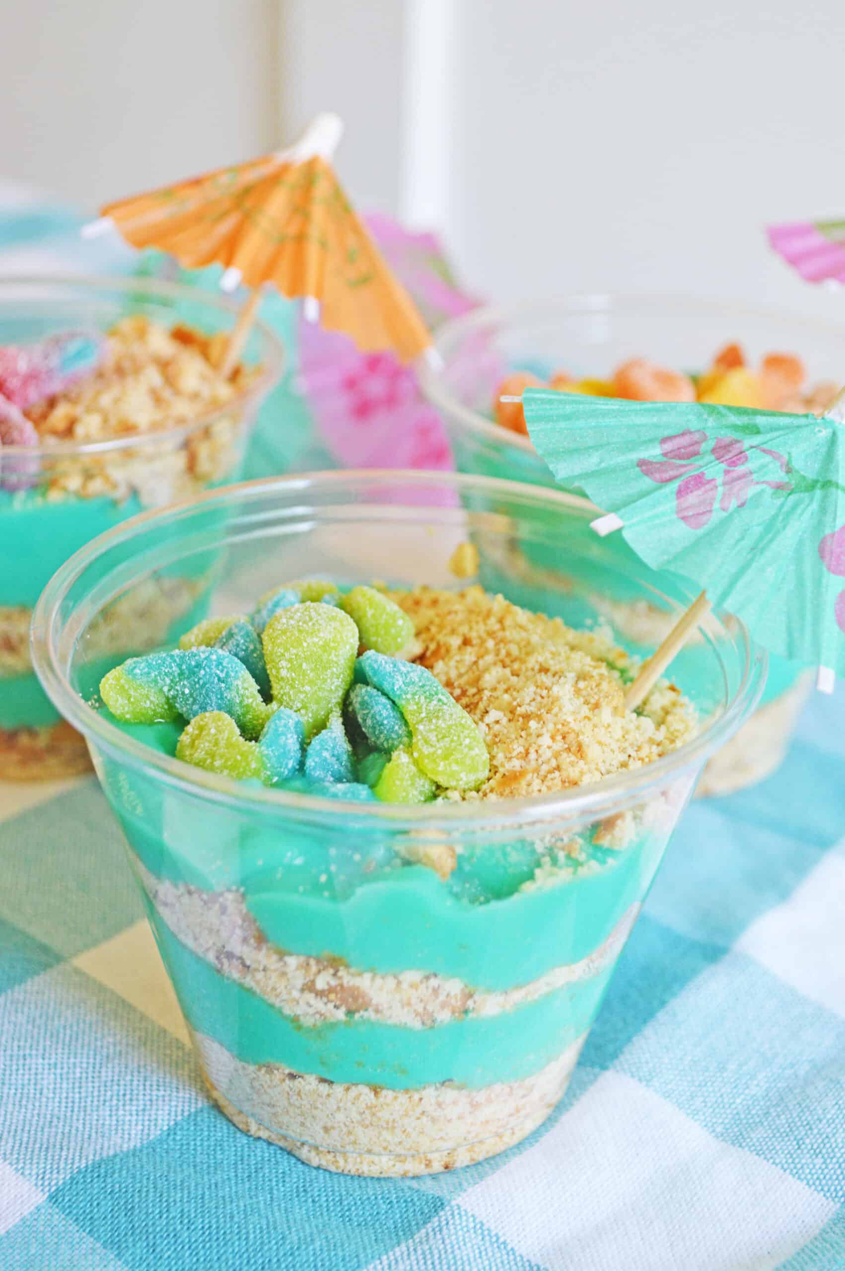 Ocean Pudding Cup Recipe Kitchen