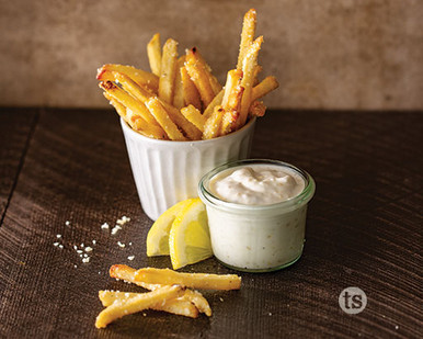 Parmesan Garlic Fries Recipe