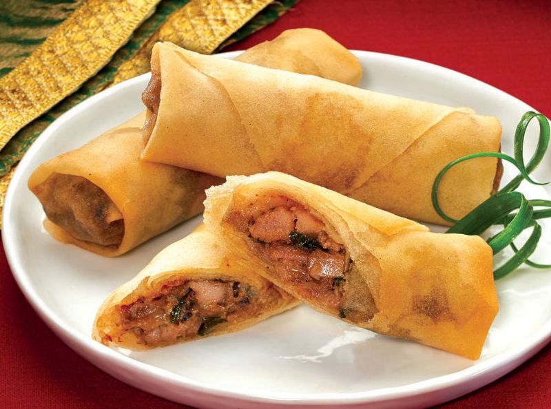 Peking Duck Spring Rolls Recipe