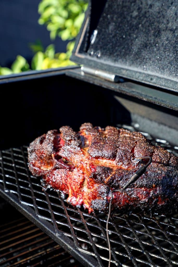 Pellet Grill Smoked Mojo Pork Shoulder Recipe Kitchen