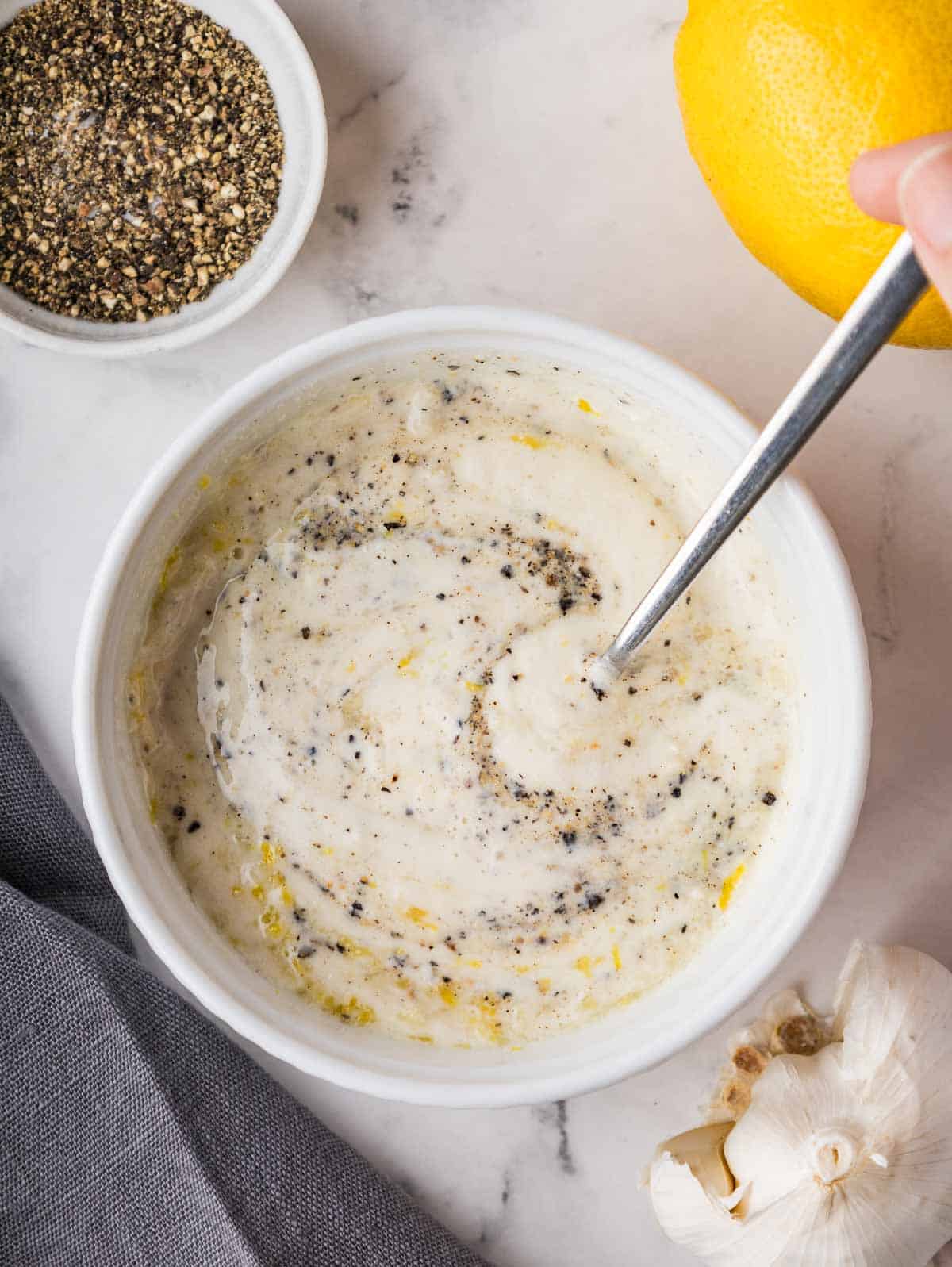 Peppercorn-Shallot Mayo Recipe Kitchen