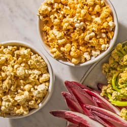 Popcorn with Herbs de Provence and Asiago Cheese Recipe