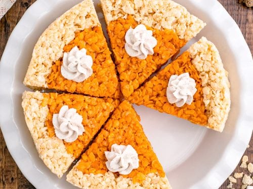 Pumpkin Pie Crispy Rice Treats Recipe