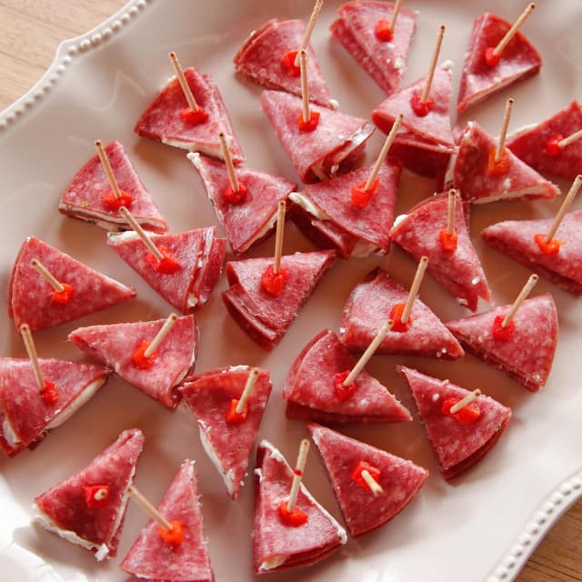 Salami Roll-Ups Recipe