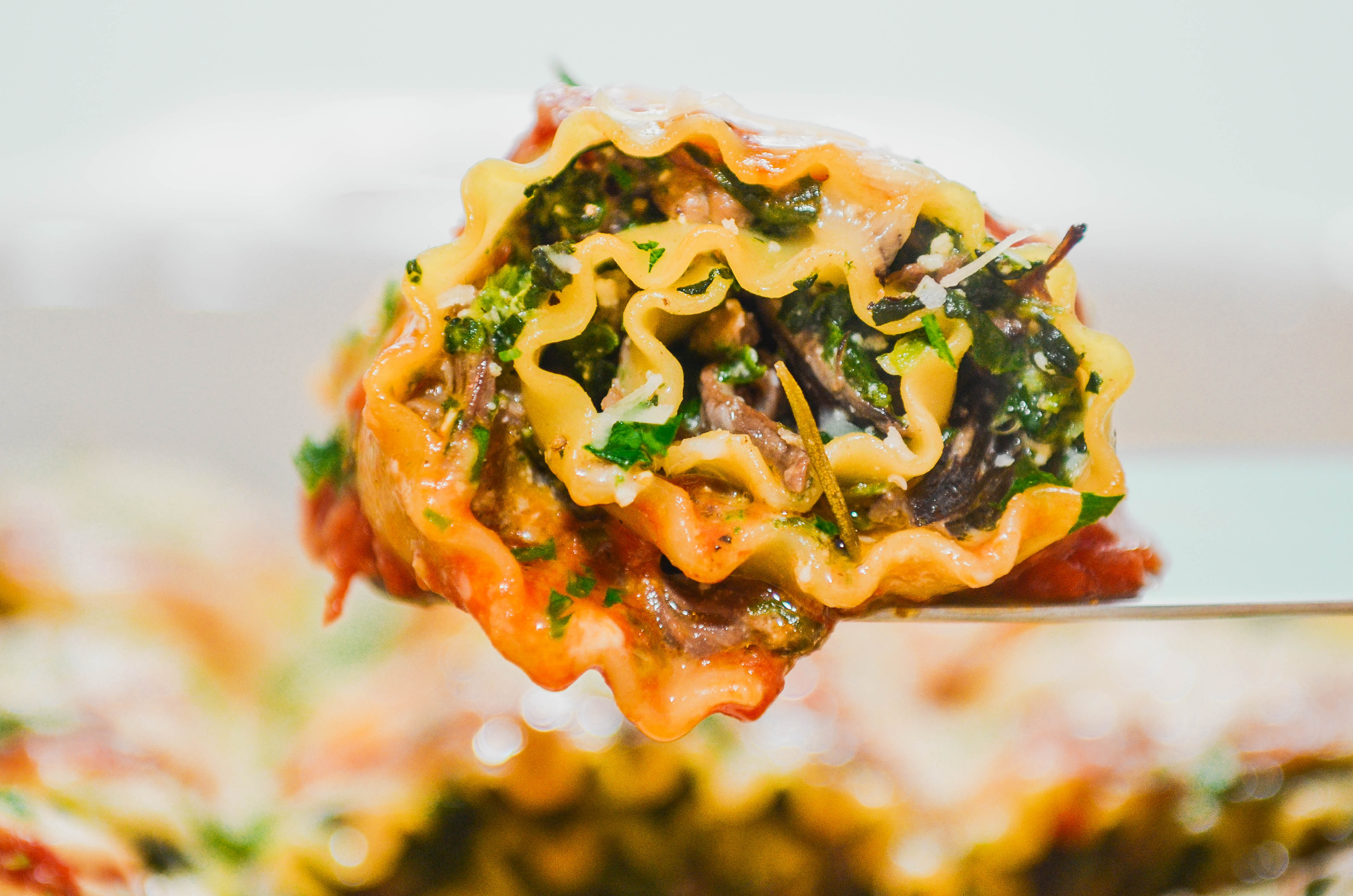 Short Rib Lasagna Rolls Recipe