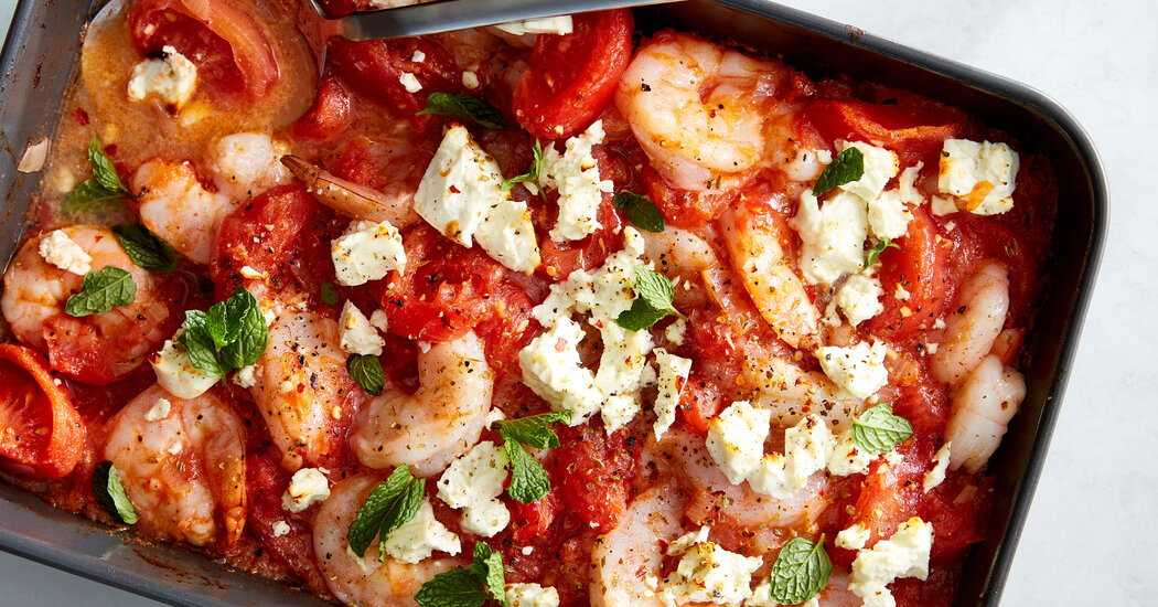 Shrimp, Tomato, and Feta Salad Recipe