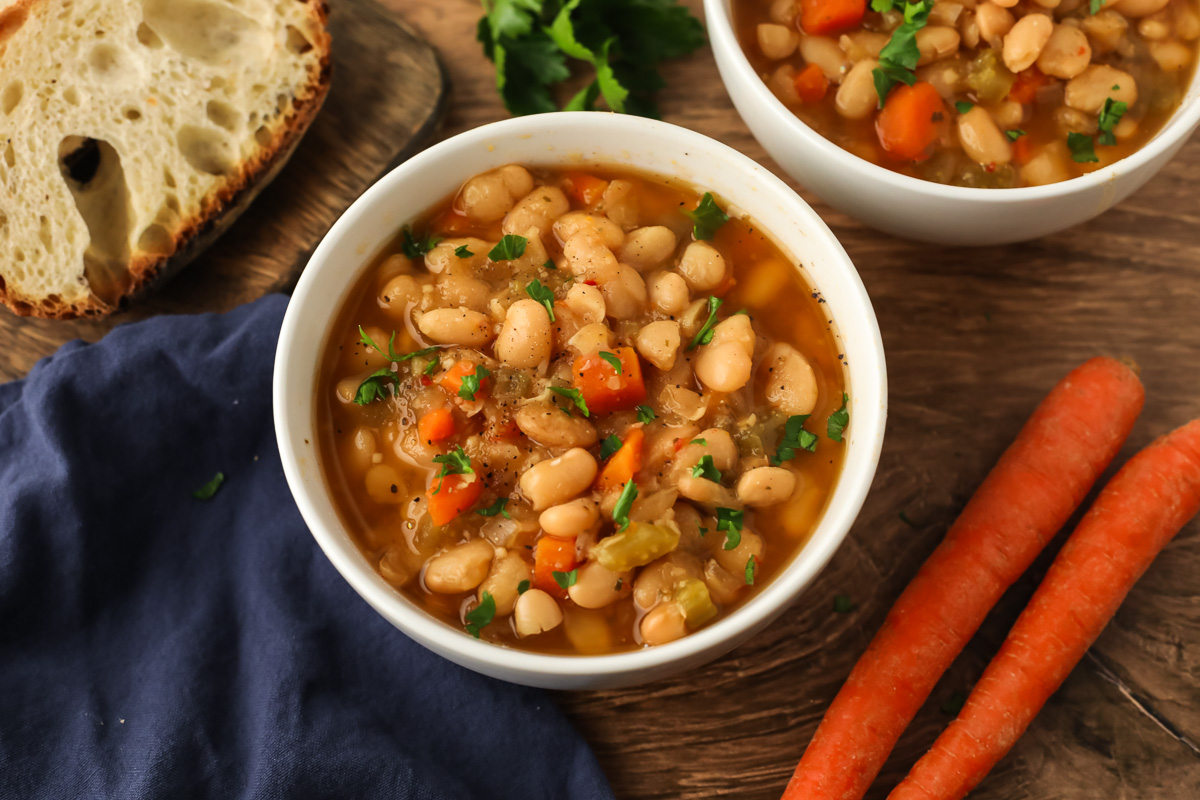 Slow-Cooker White Bean Soup Recipe Kitchen