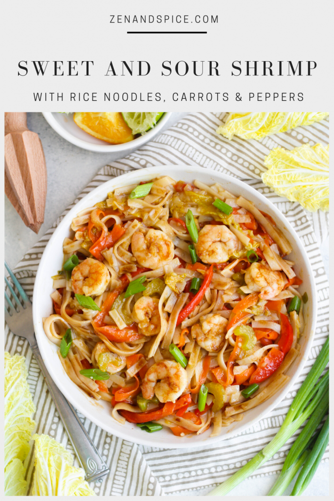 Sweet and Sour Shrimp-and-Noodle Stir-Fry Recipe Kitchen