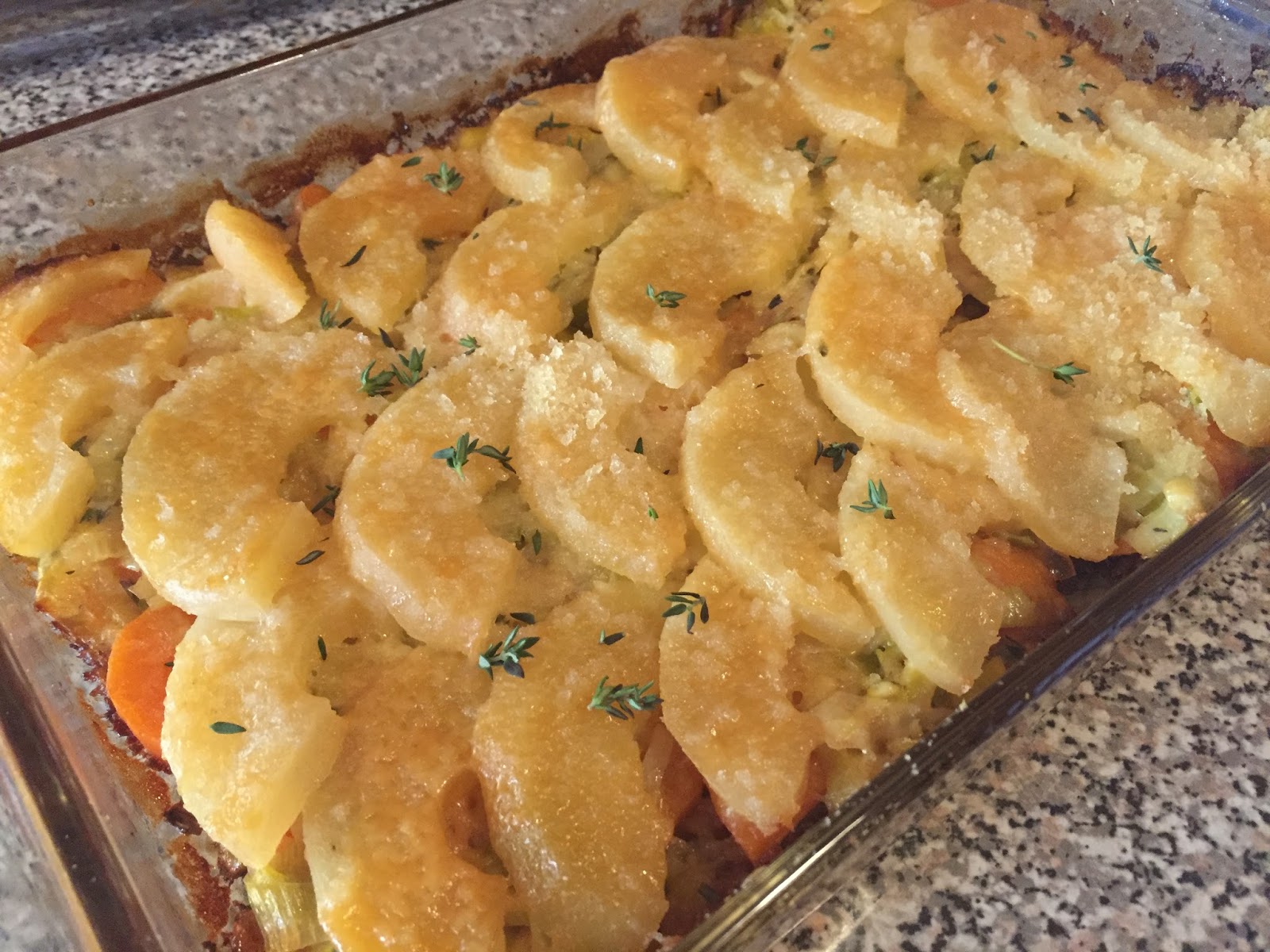 Sweet Potato, Apple and Leek Casserole Recipe