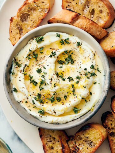 Thyme and Honey Ricotta Spread Recipe Kitchen
