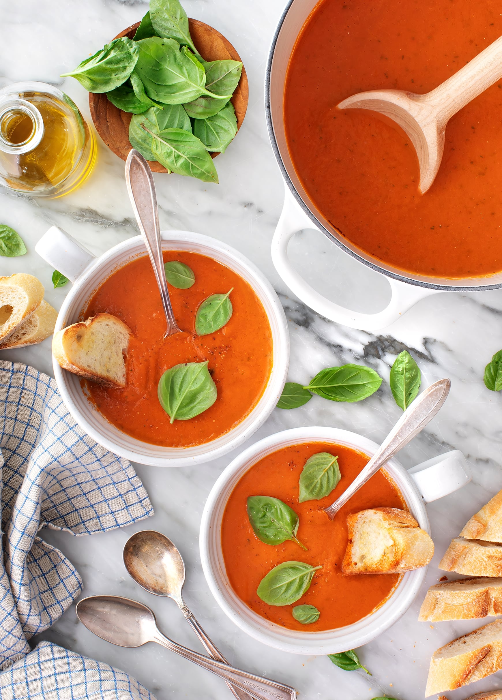 Tomato Basil Soup Recipe