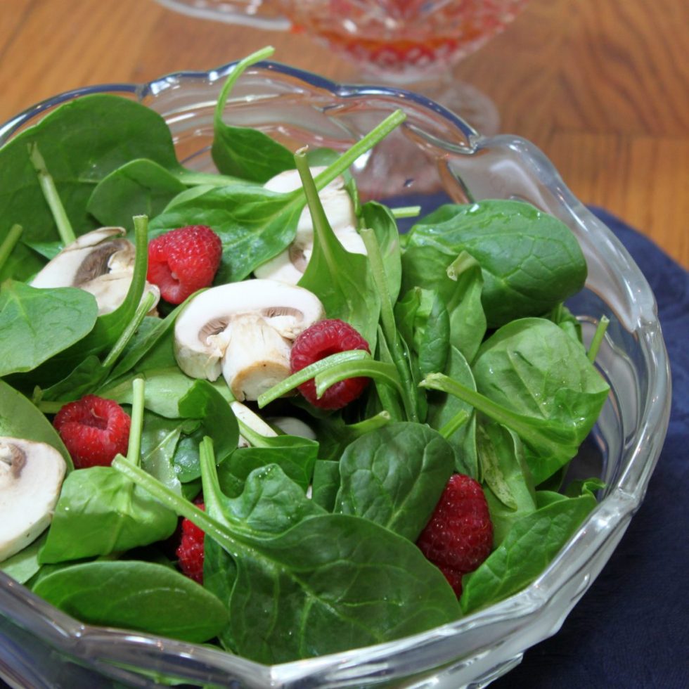 Tossed Salad and Raspberry Vinaigrette Recipe