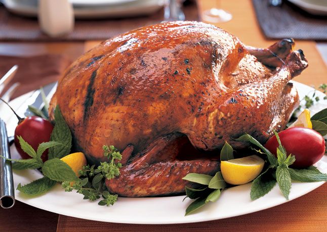 Turkey with Pomegranate Glaze Recipe Kitchen
