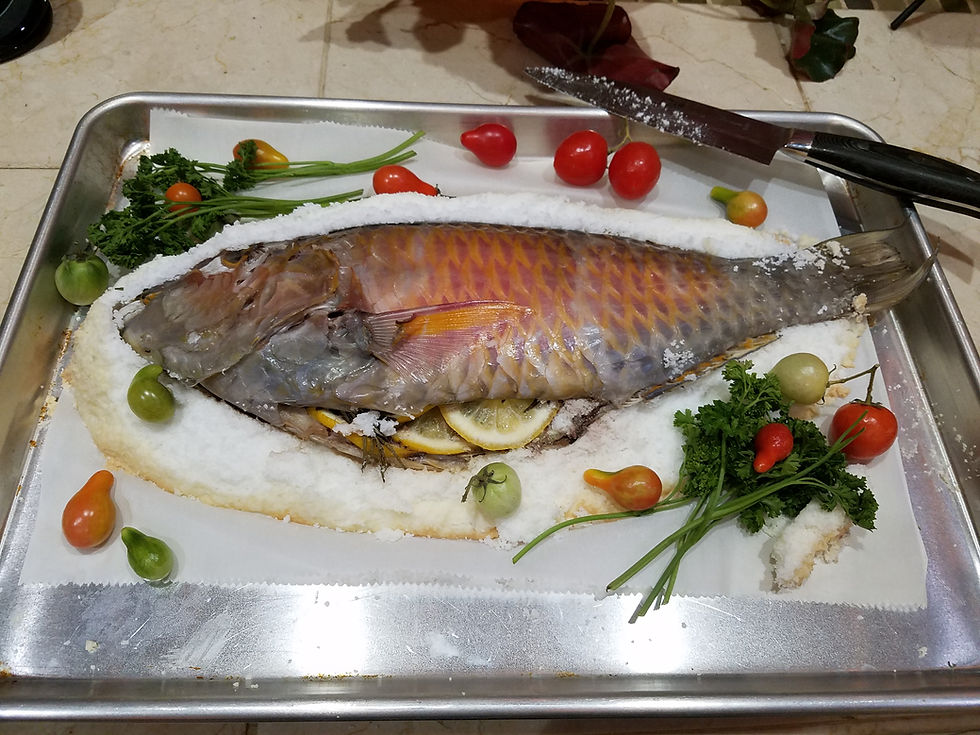 Whole Salt-Baked Fish Recipe