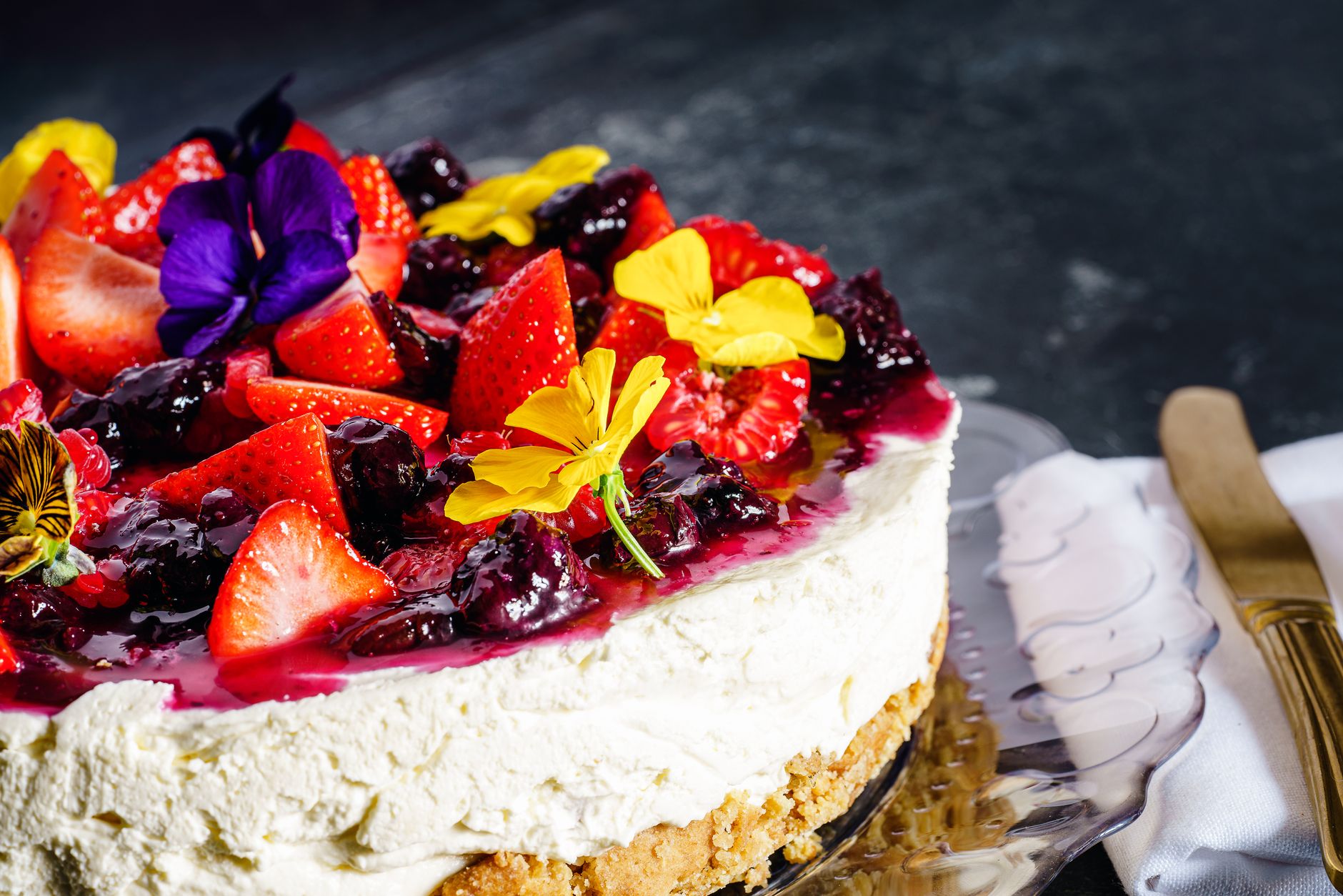 3 Ingredient No Bake Cottage Cheese Cheesecake