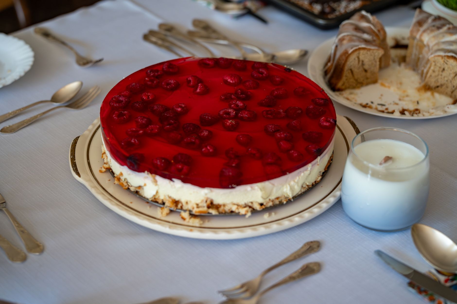 No Bake Cheesecake with Cottage Cheese and Greek Yogurt Delight