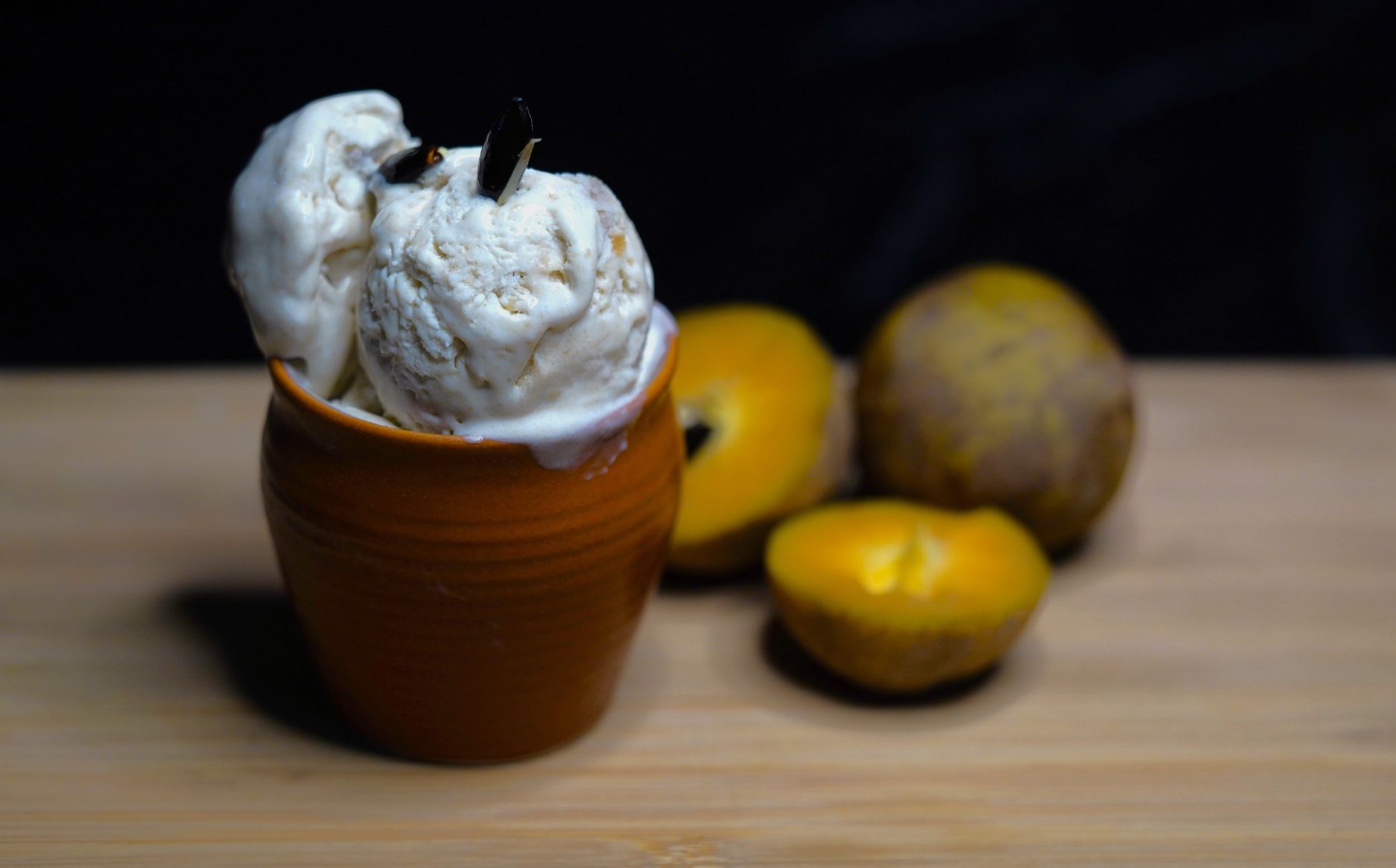 Homemade Ice Cream with Sweetened Condensed Milk and Whole Milk