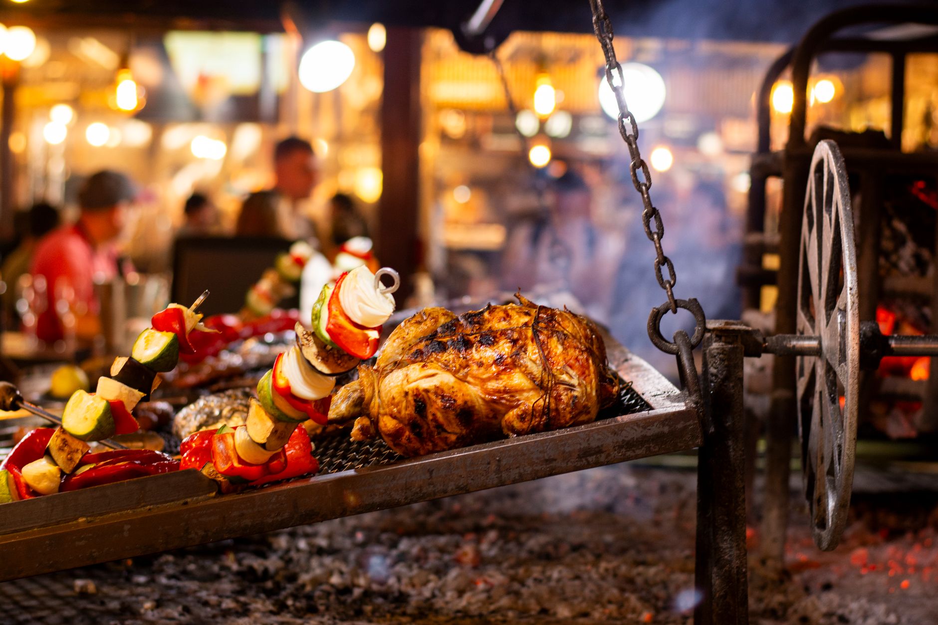 Grilled Chicken with Roasted Vegetables Recipe: Easy & Flavorful Dinner