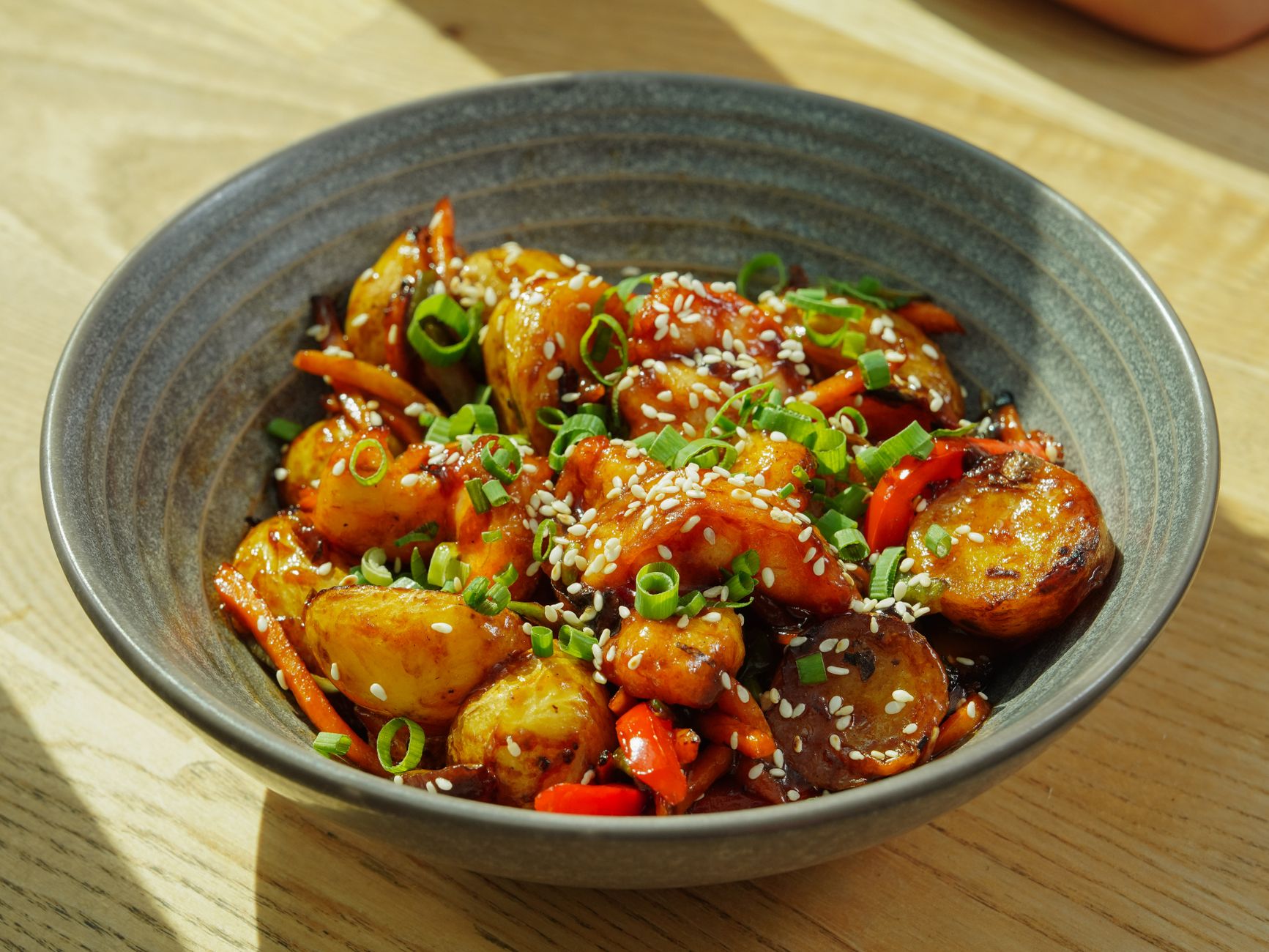 Roasted Peppers and Potatoes: Flavorful Dinner Made Simple