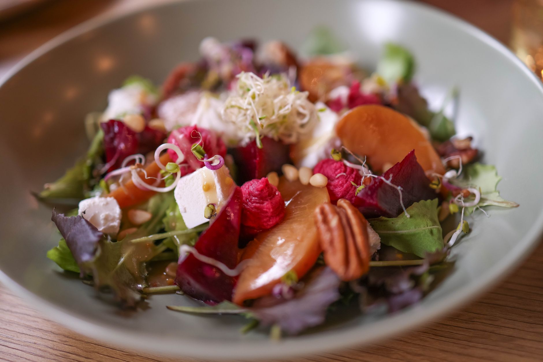 Root Vegetable Salad with Goat Cheese: Fresh, Flavorful Lunch Idea