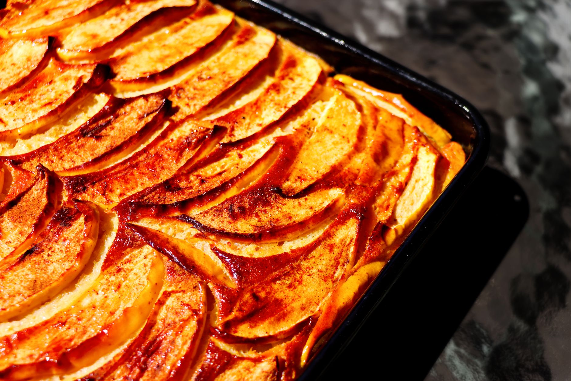Apple Spice Cake with Cream Cheese Icing