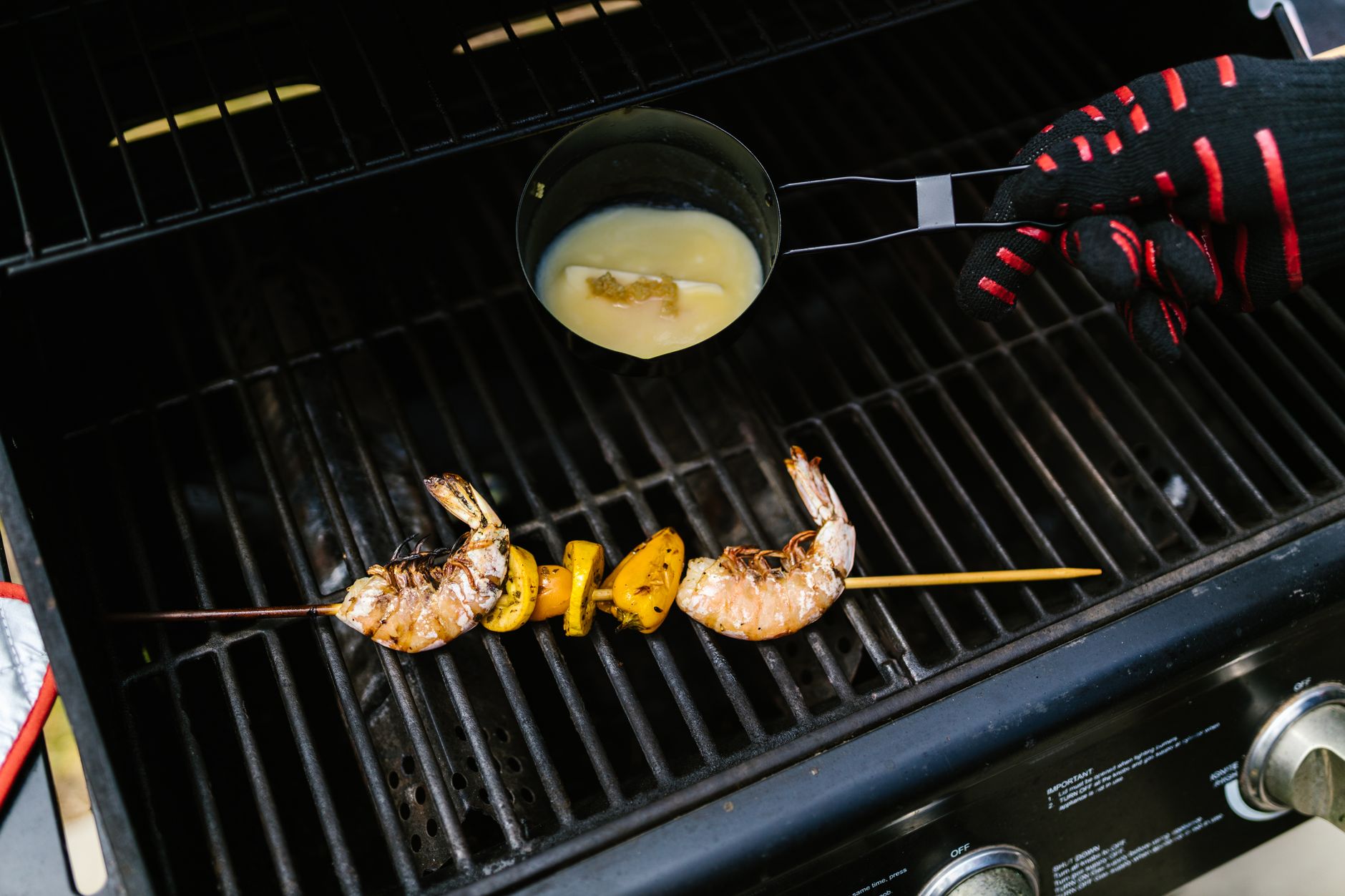 Cider Grilled Shrimp With Apple Kohlrabi Salad Recipe