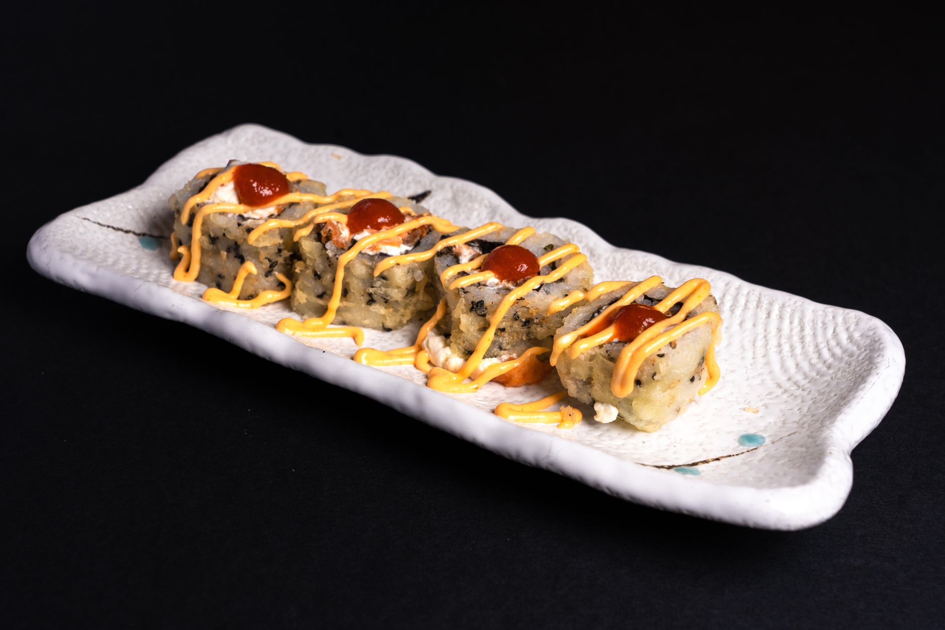 Emeril's Inside-Out Spicy Tuna Roll with Special Sauce