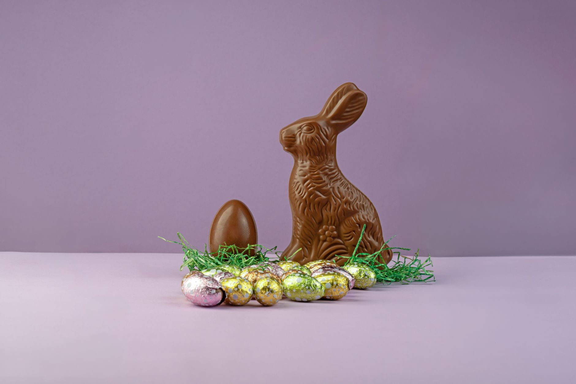 Giant Filled Chocolate Easter Bunny