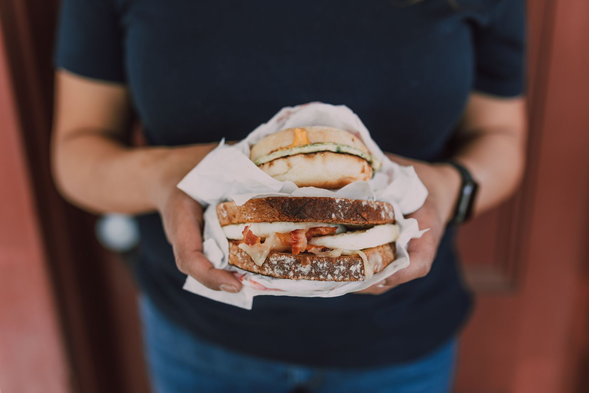 Quick and Easy Bacon, Egg and Cheese