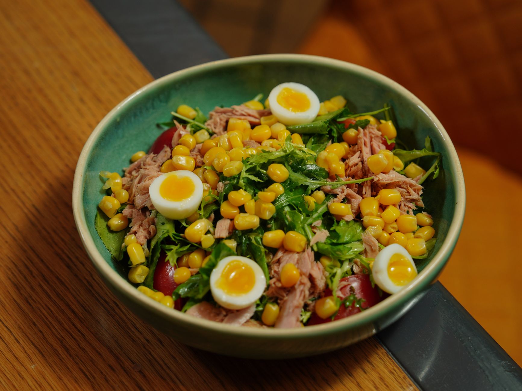 Corn and Scallion Salad with Cilantro-Mint Dressing