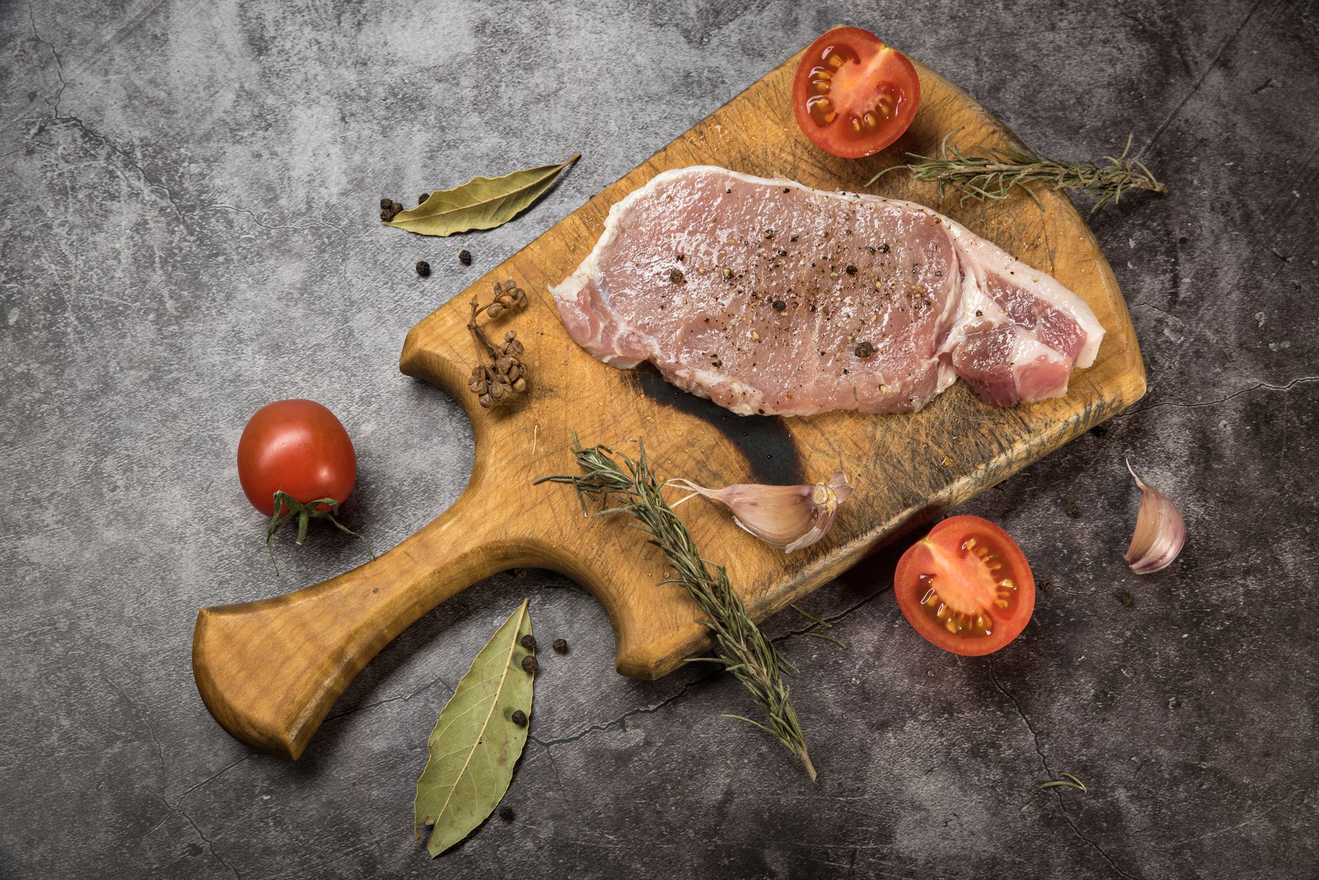 Air Fryer Steak with Garlic-Herb Butter