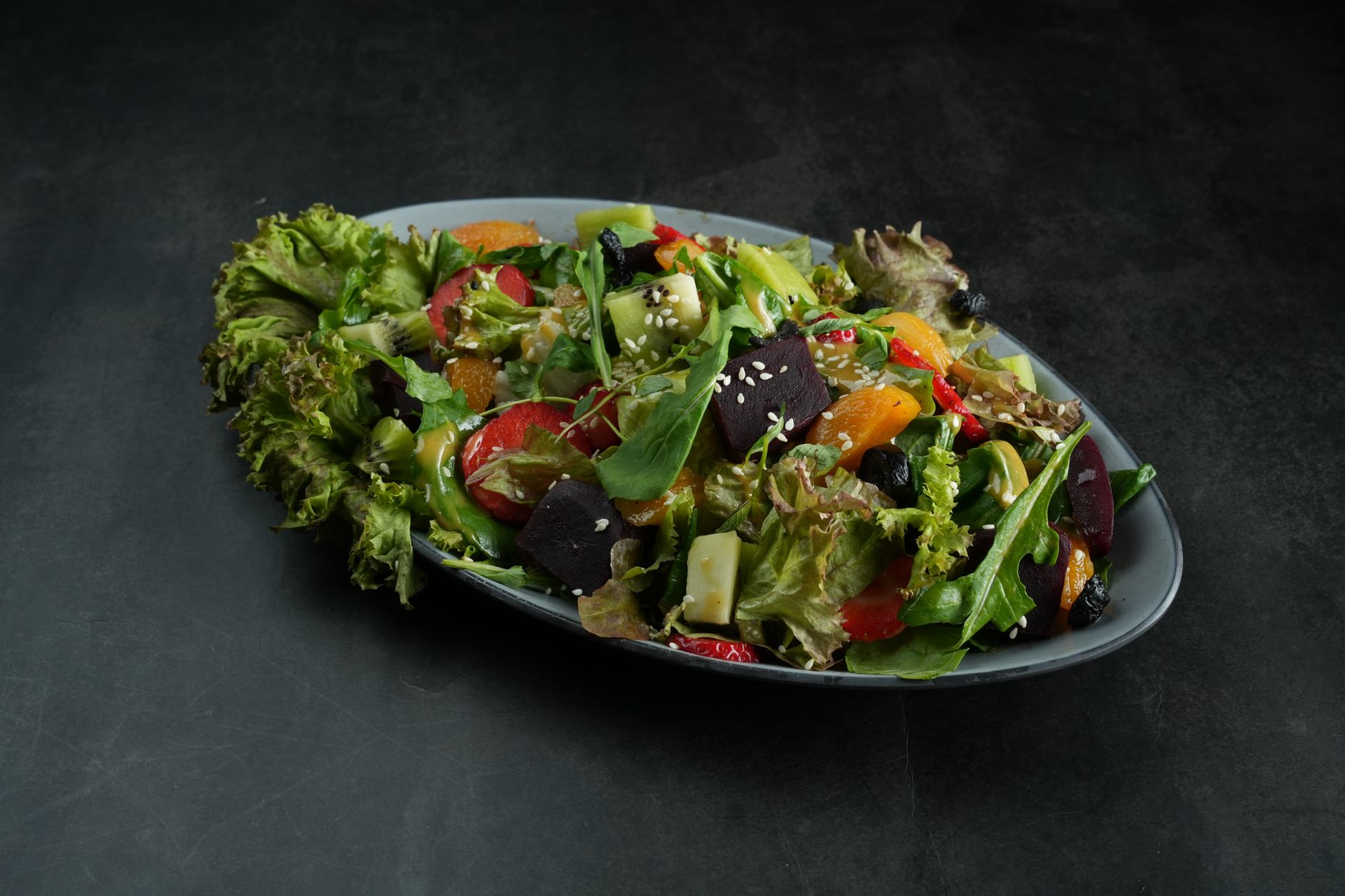 Color Crunch Salad: A Vibrant Vegetable Recipe