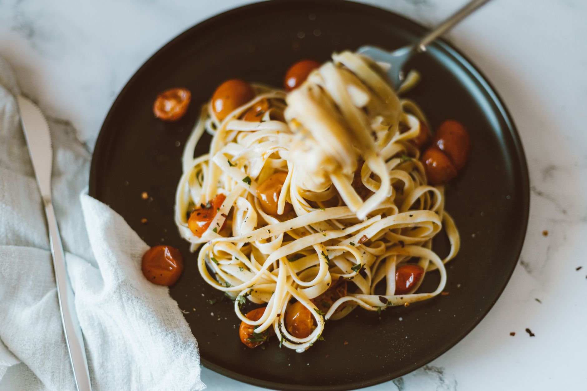 Linguine with Braised Red Wine Short Rib Sauce
