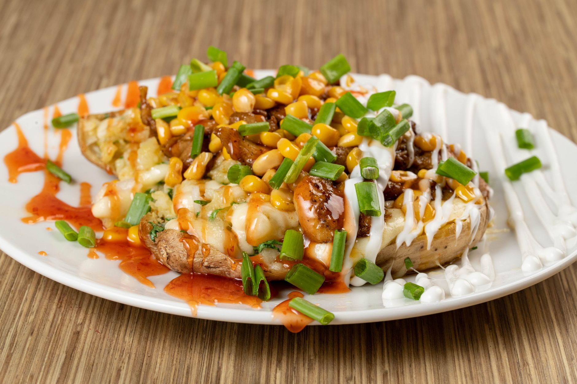 Loaded Mini Baked Potatoes