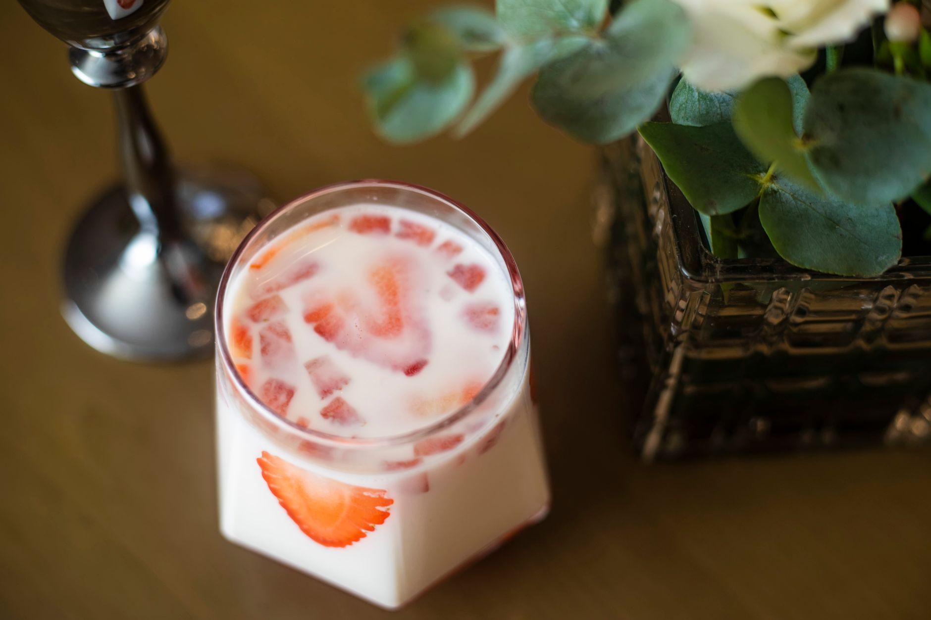 Orange Liqueur Marinated Strawberries Recipe