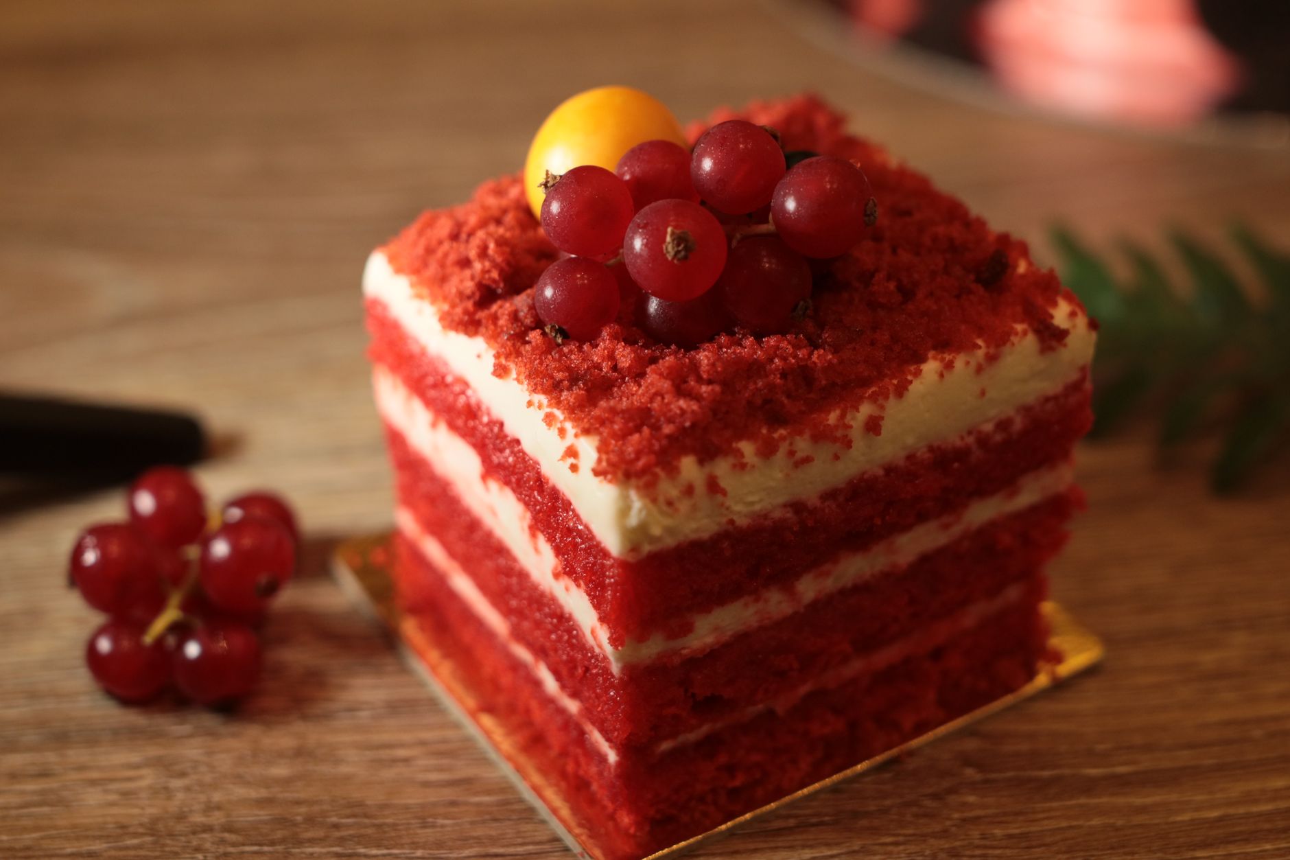 Red Velvet Swiss Roll with Cream Cheese Frosting