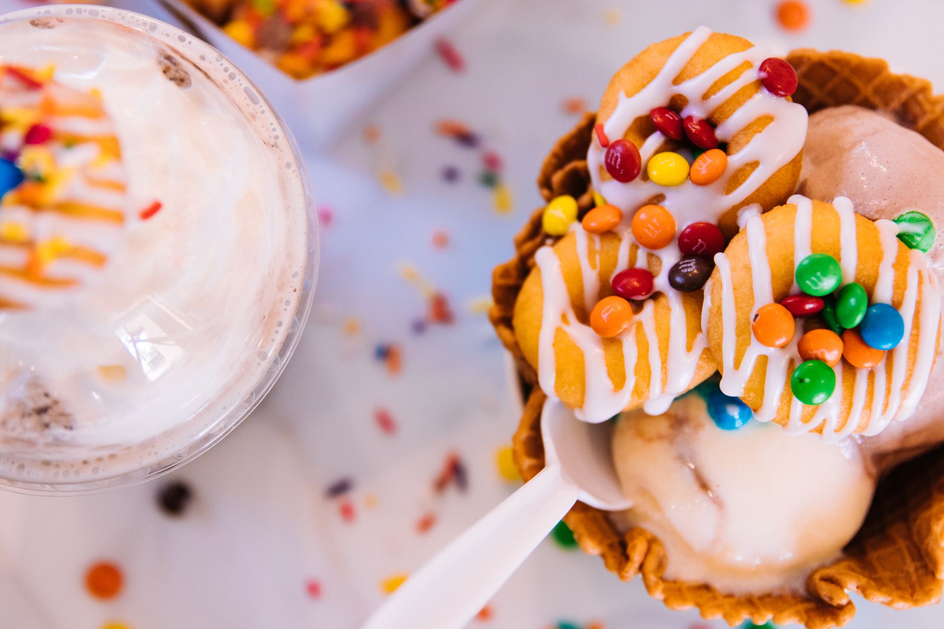 Cashew Candy Crunch Sundae Recipe