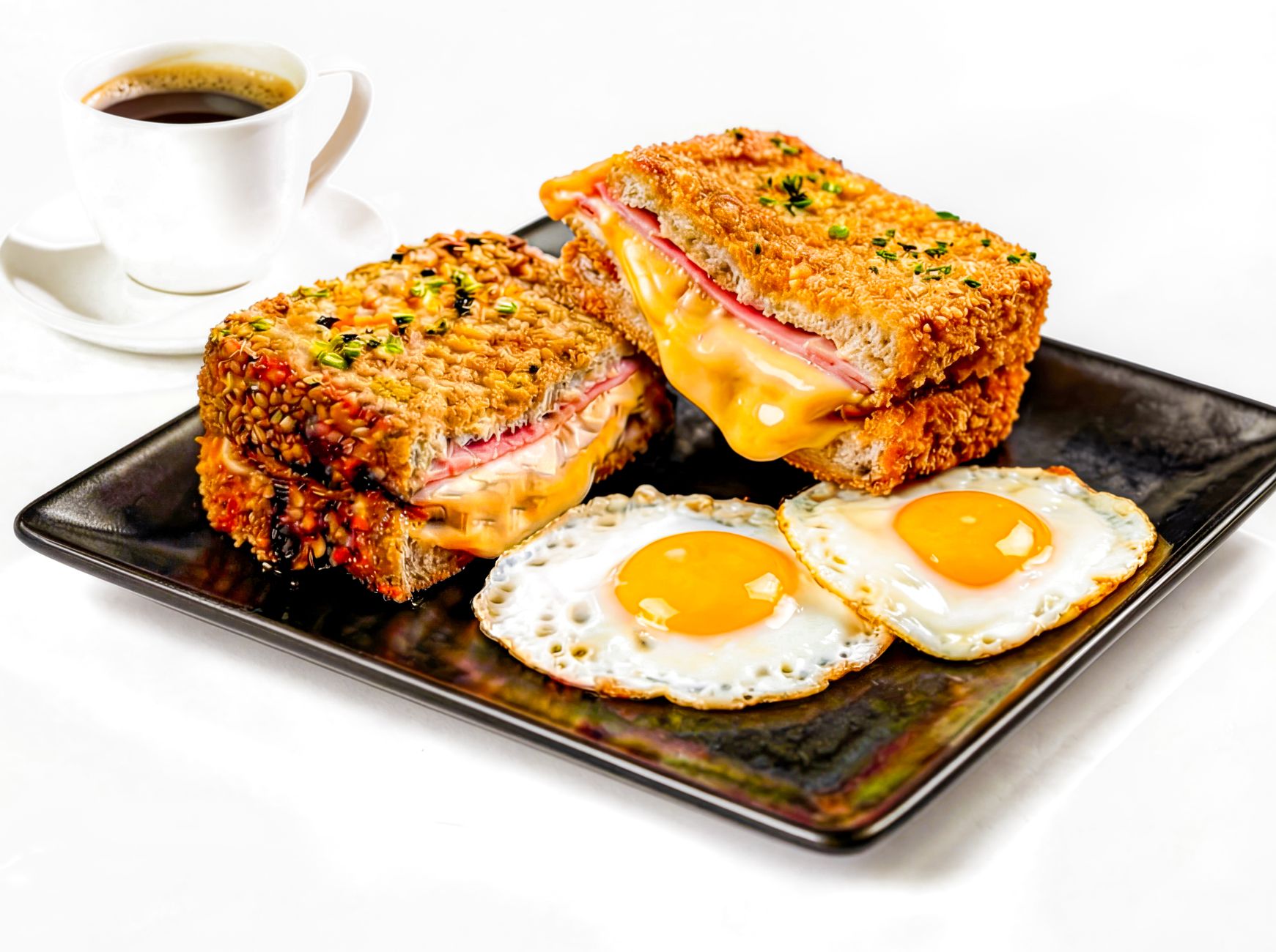 Petite Croque Monsieurs: Classic French Mini Sandwiches