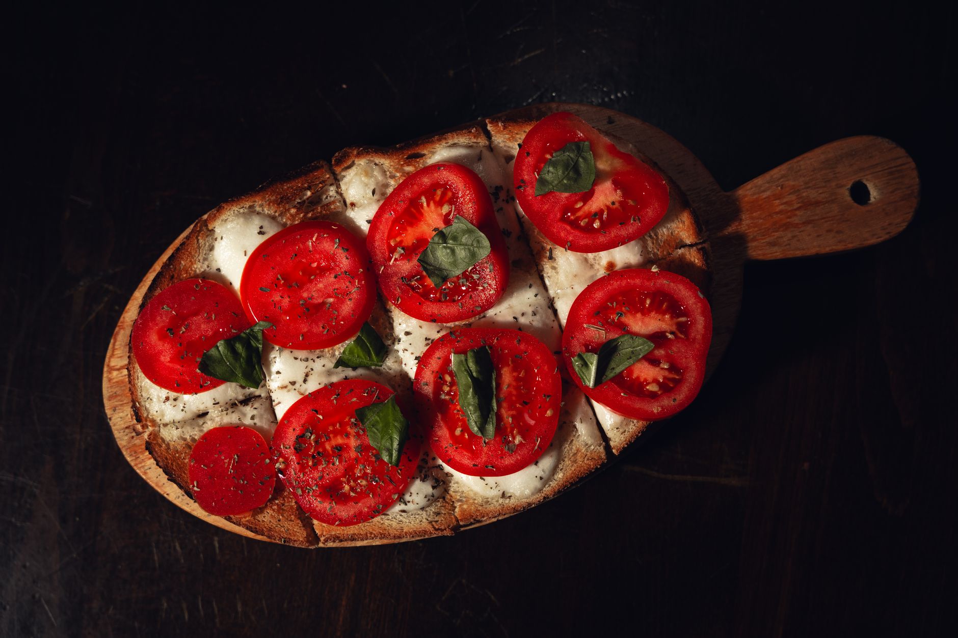 Bruschetta with Gorgonzola Cheese and Honey