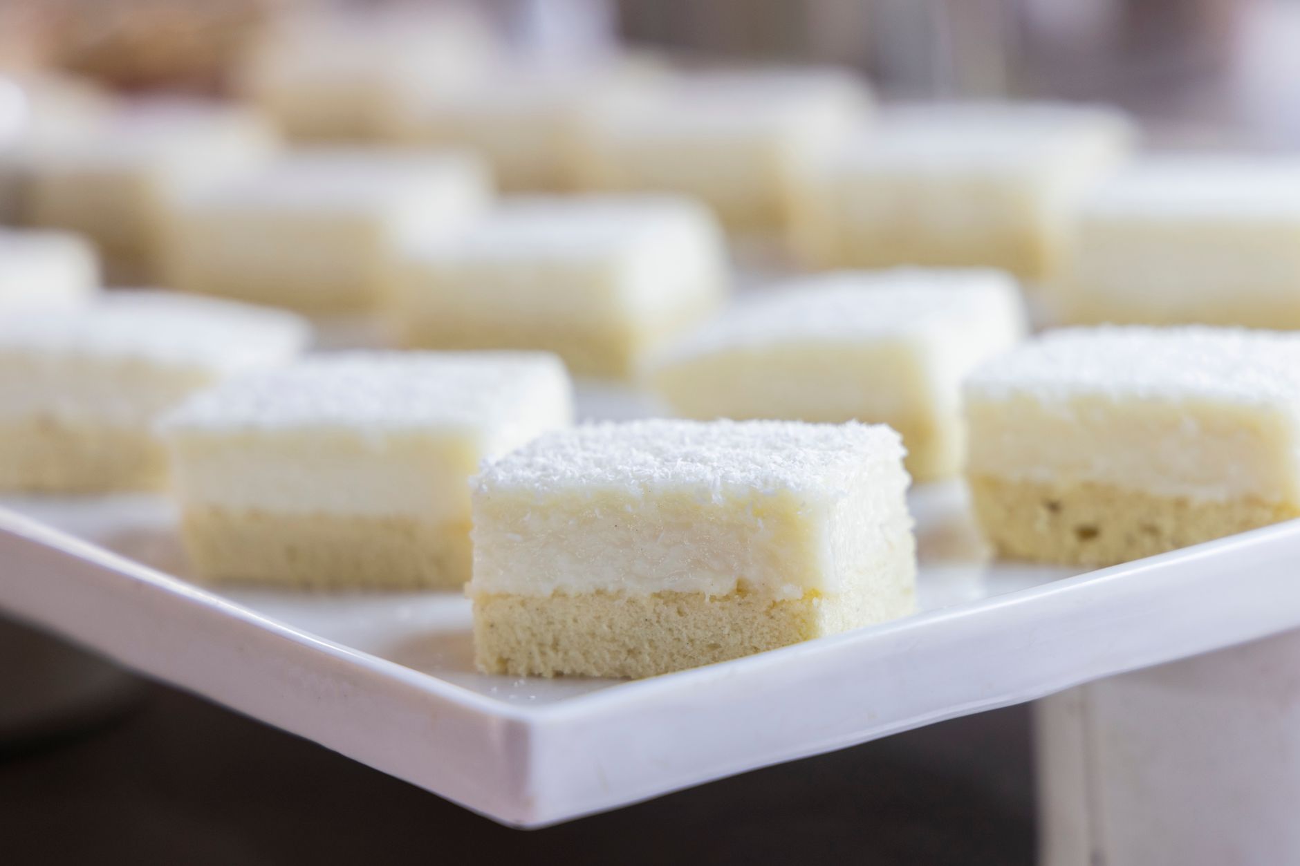 Coconut Sheet Cake with Marshmallow-Cream Cheese Frosting