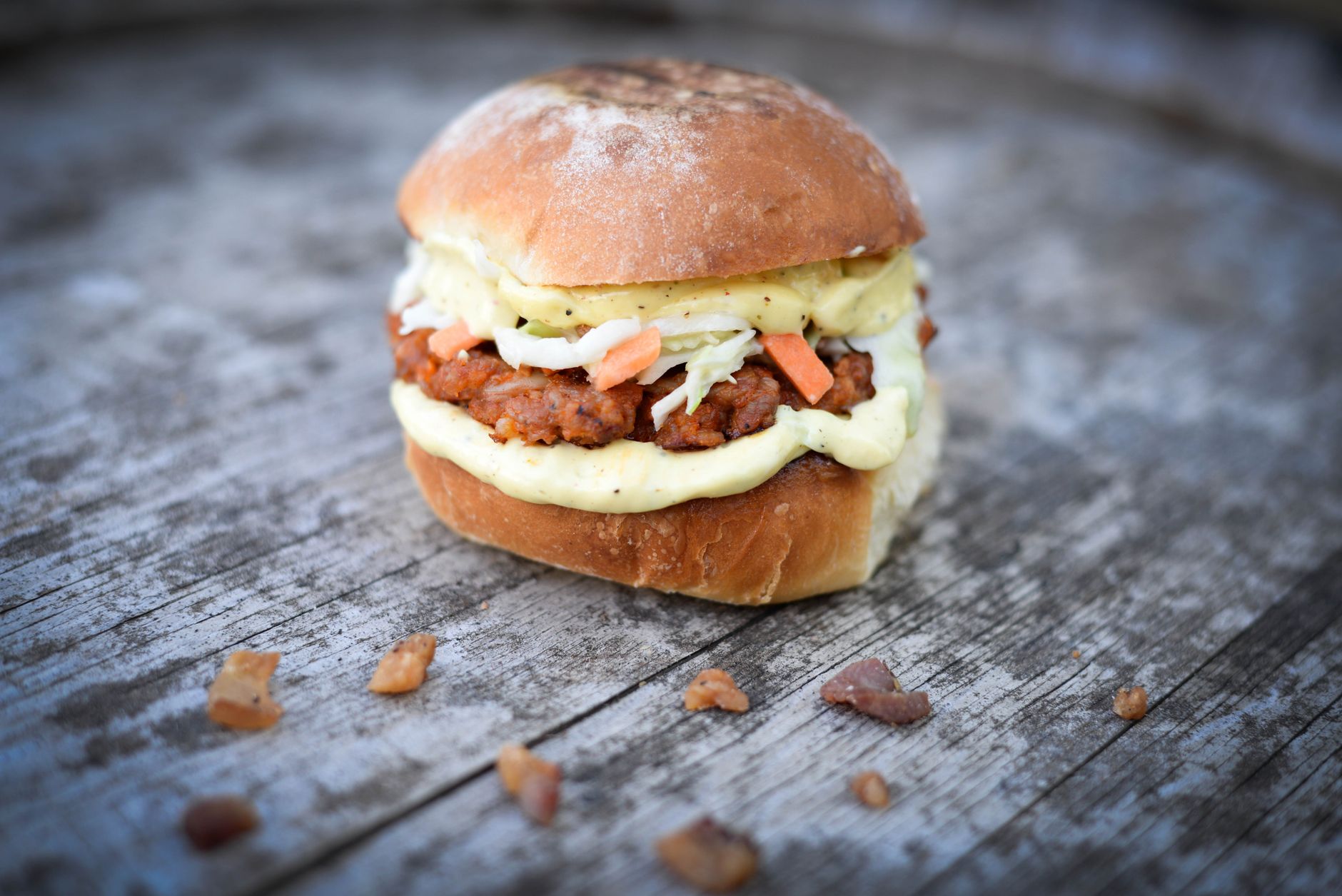 Grilled Amberjack Sandwiches with Spicy Tartar Sauce