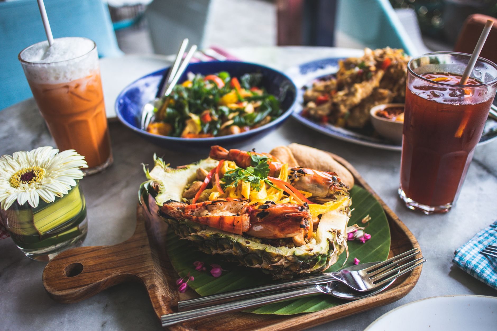 Grilled Fish on Pineapple Planks with Spicy Pineapple Salsa