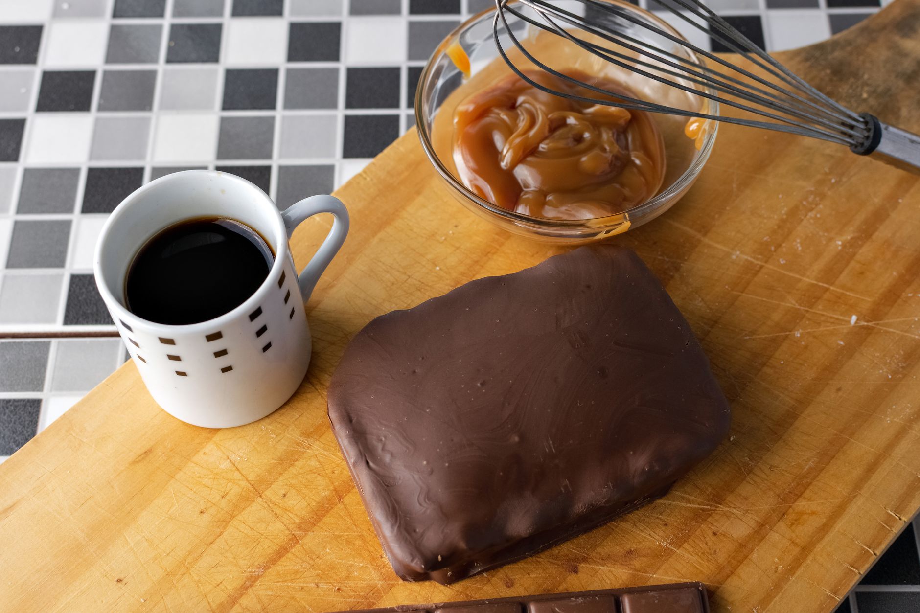 Mocha Buttercream Brownie Bars Recipe