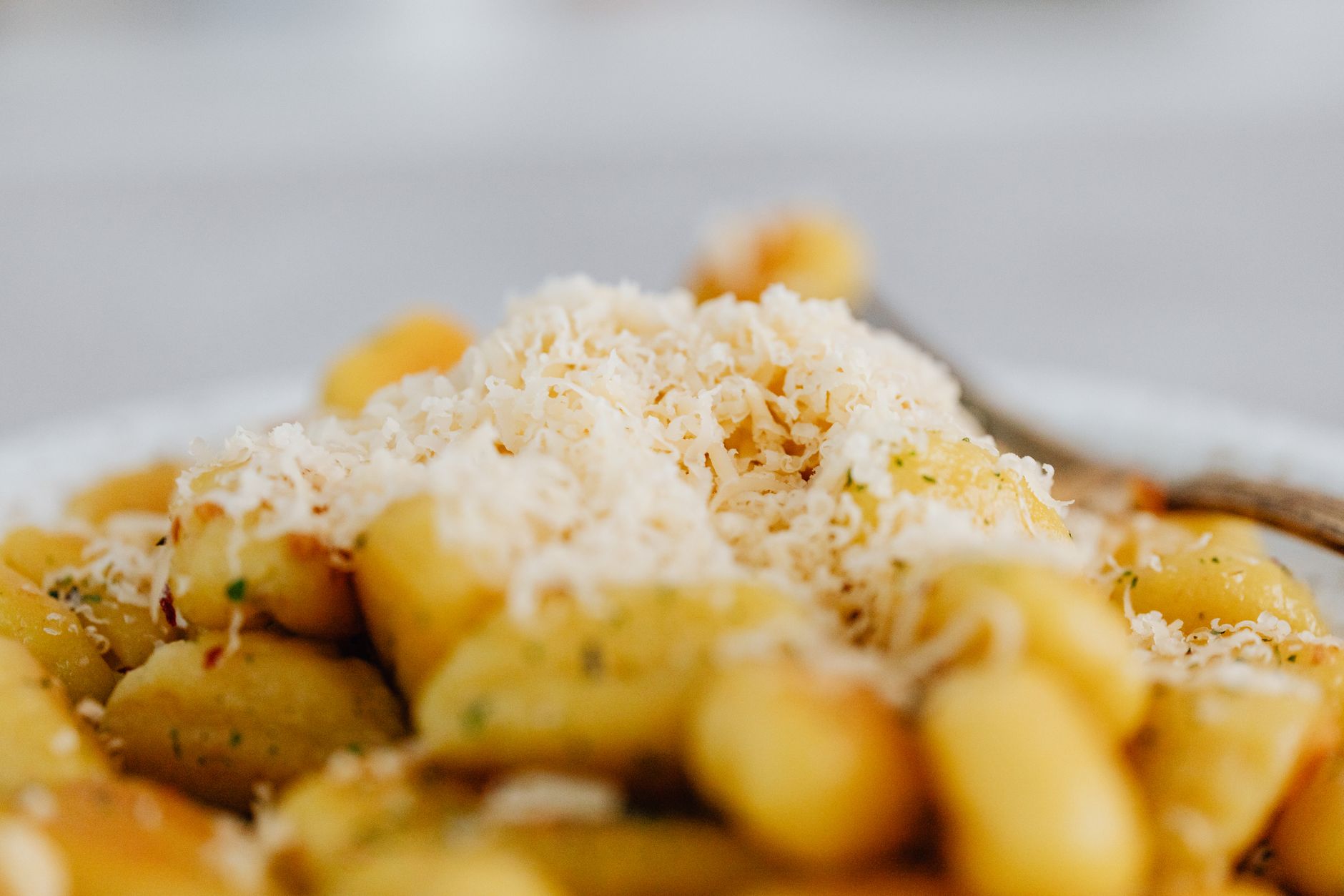 One-Skillet Sausage and Polenta Parmesan