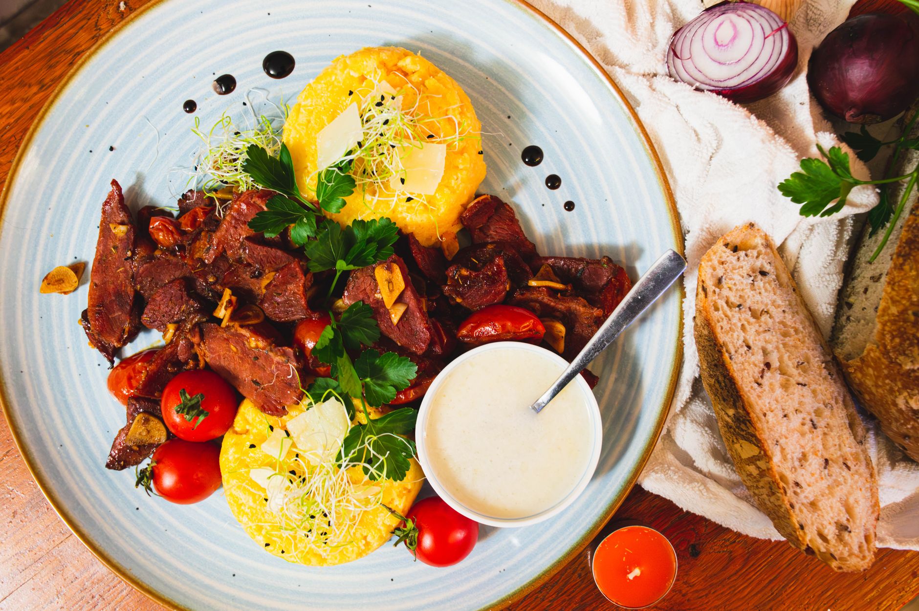 Polenta with Sausage and Peppers: A Hearty Italian Classic